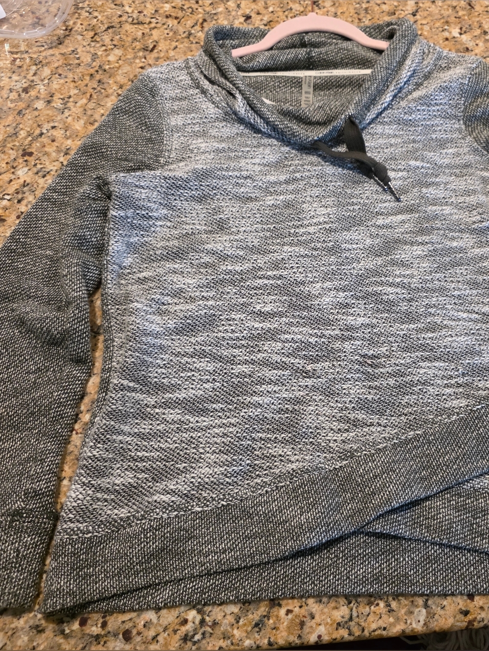 Calvin Klein Performance Women's Cowl Neck Casual Activewear Sweatshirt Sz Small
